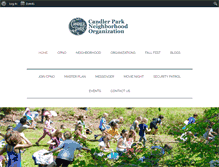 Tablet Screenshot of candlerpark.org